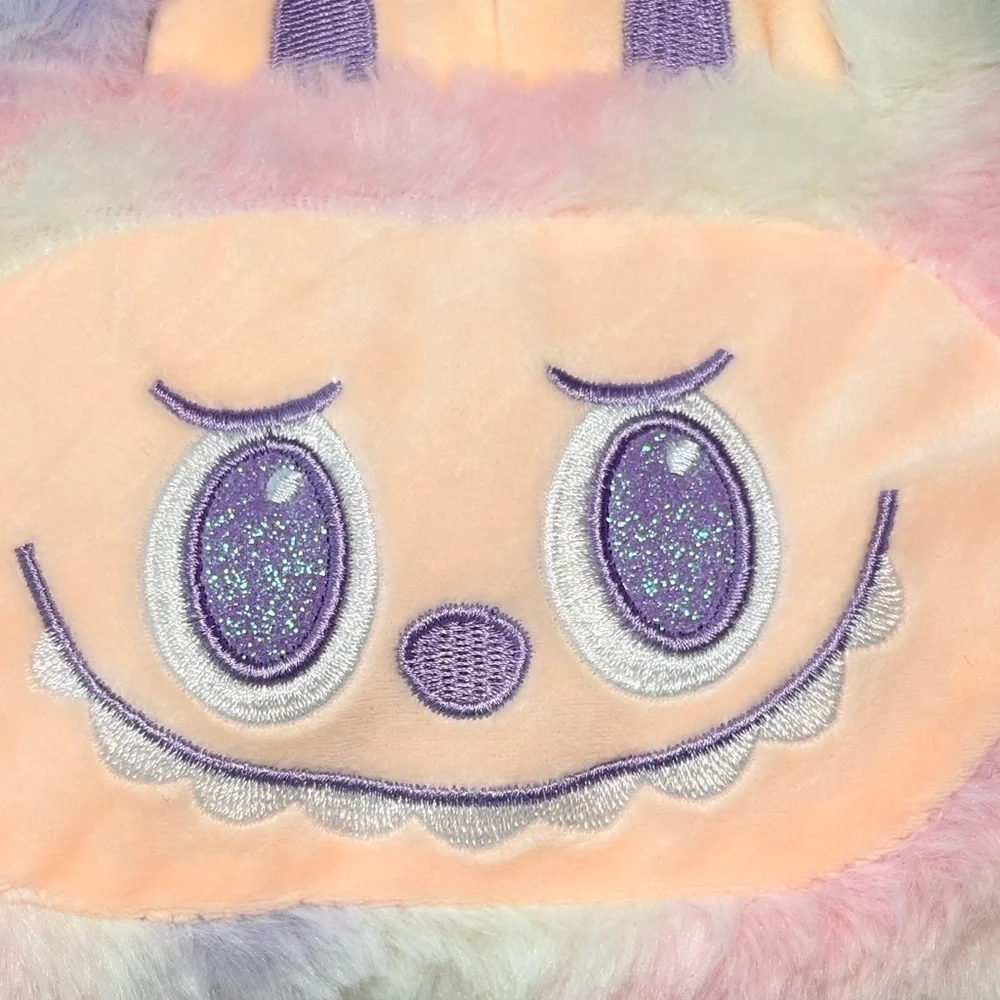 Pastel Labubu‎ Plush Crossbody Bag